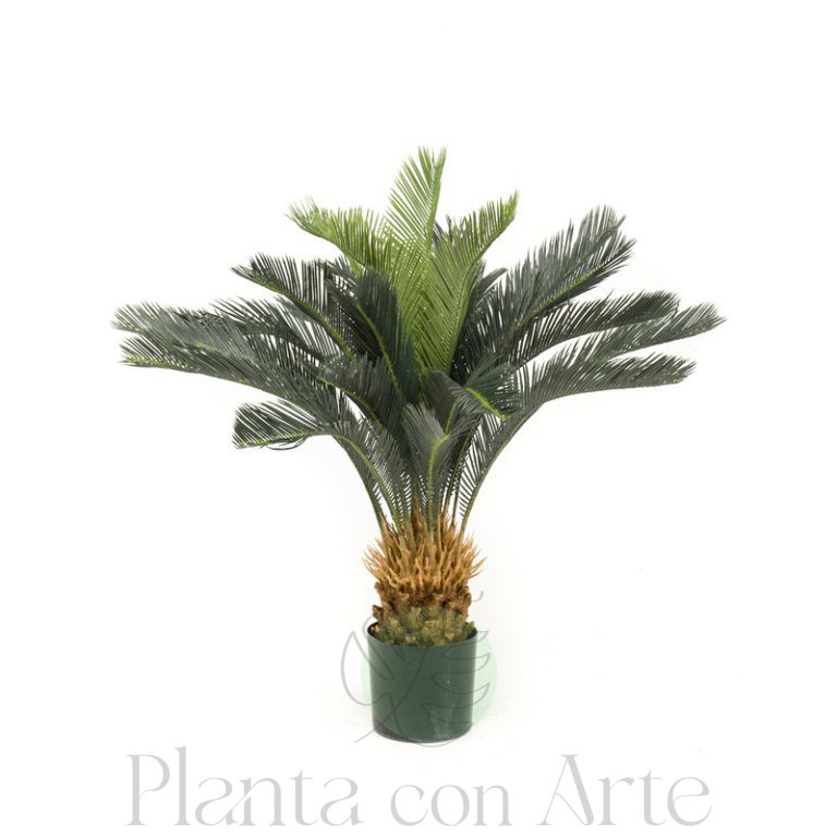 Palmera artificial CYCA BASIC de 95 cm de altura para interior