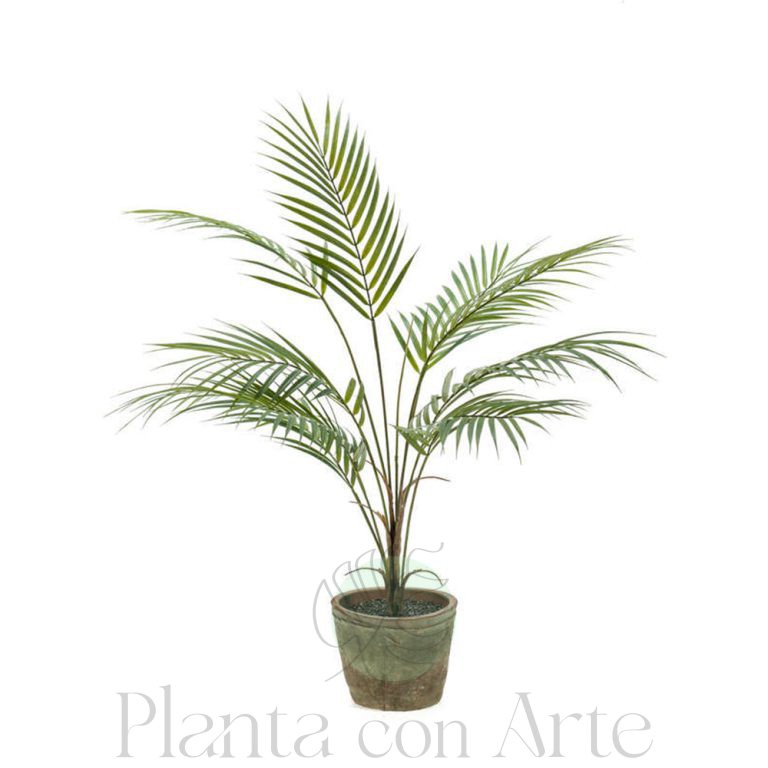 Planta CHAMAEDOREA artificial de 85 cm de altura