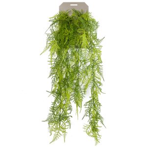 Planta Colgante Helecho plumoso artificial