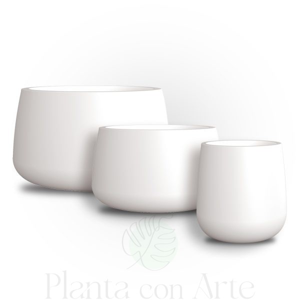 Tods las jardineras DECOLUXE en color blanco