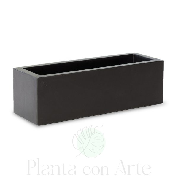 jardinera rectangular negra modelos maxideco y minideco