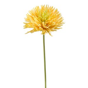 CRISANTEMO AMARILLO artificial de 58 cm de altura