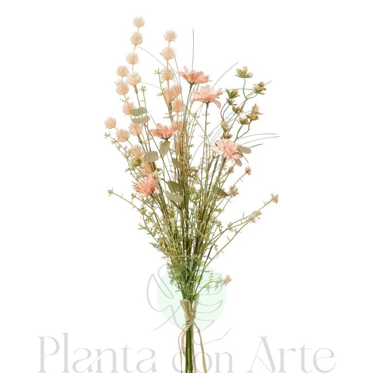 Ramo de FLORES SECAS artificial de 60 cm de altura