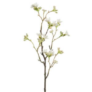 SIETE HIJOS BLANCA artificial realista o SEVEN SONS FLOWER WHITE de 50 cm de altura total realista