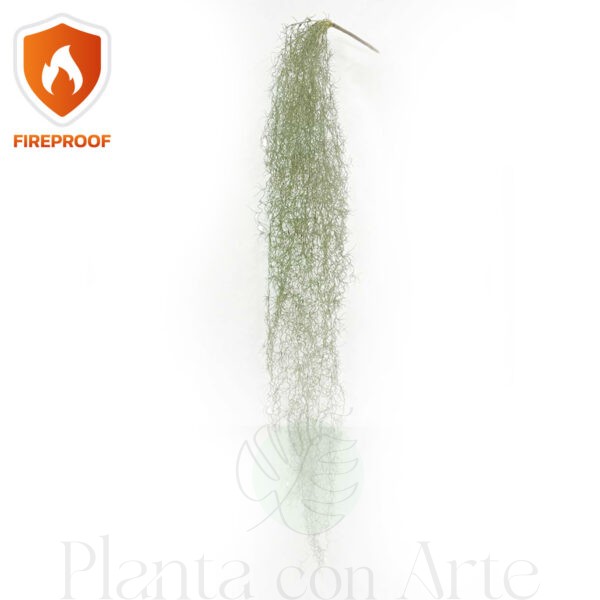 TILLANDSIA colgante IGNÍFUGA 150 cm de alto para exterior o Planta TILLANDSIA Colgante ignífuga 150cm - arbusto Colgante ignífugo artificial de 150 cm de altura