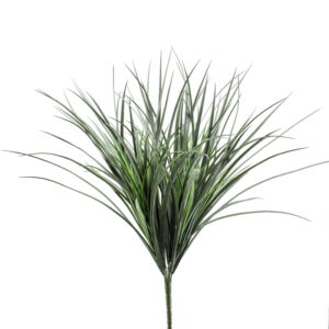 Planta de HIERBA MAXI artificial  o Arbusto HIERBA, de 50 cm de altura para pinchar en tierra o espuma floral. No requiere mantenimiento