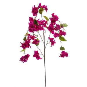 BUGANVILLA FUCSIA Colgante artificial de 120 cm de altura, para pinchar en espuma floral o en tierra