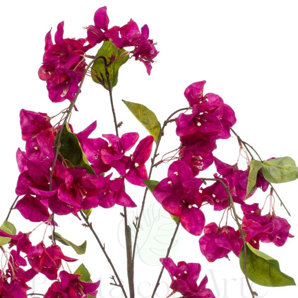 Detalle de BUGANVILLA FUCSIA Colgante artificial de 120 cm de altura, para pinchar en espuma floral o en tierra