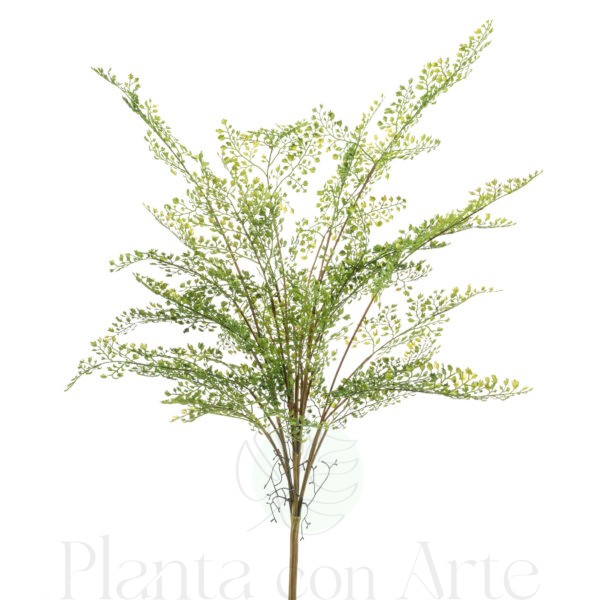 Arbusto HELECHO ADIANTUM artificial de 75 cm de altura. Increíble realismo para decoración de interiores