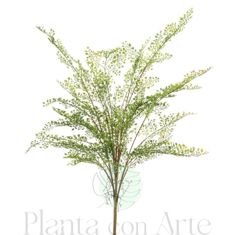 Arbusto HELECHO ADIANTUM artificial de 75 cm de altura. Increíble realismo para decoración de interiores