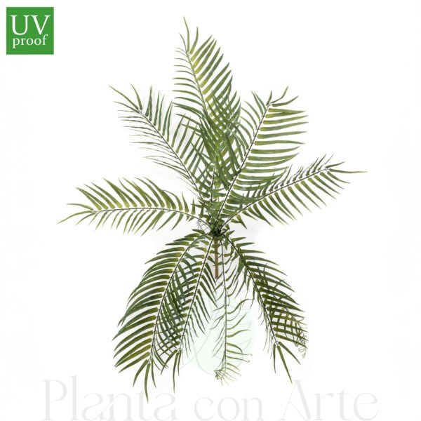 Arbusto de Helecho espina artificial para exterior con protección UV. Tiene 70 cm de altura total