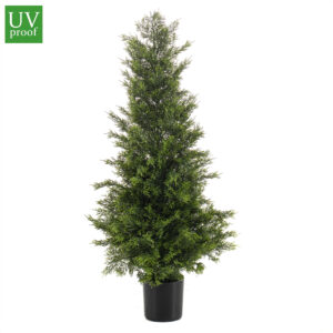 Árbol ARIZÓNICA EVO artificial, también conocido como Ciprés, increíble realismo el conseguido en este árbol que se fabrica en varias alturas. Incluye tratamiento específico UV para exterior
