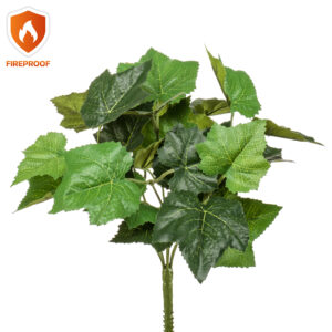 Arbusto de VID VERDE IGNÍFUGO 27cm - Arbusto de VID VERDE artificial de 27 cm de altura