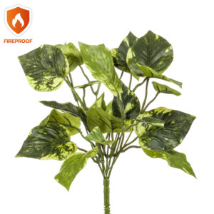 arbusto scindapsus ignífigo de 28 cm de alto
