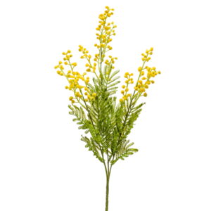 RAMA DE mimosa artificial realista de 68 cm de altura