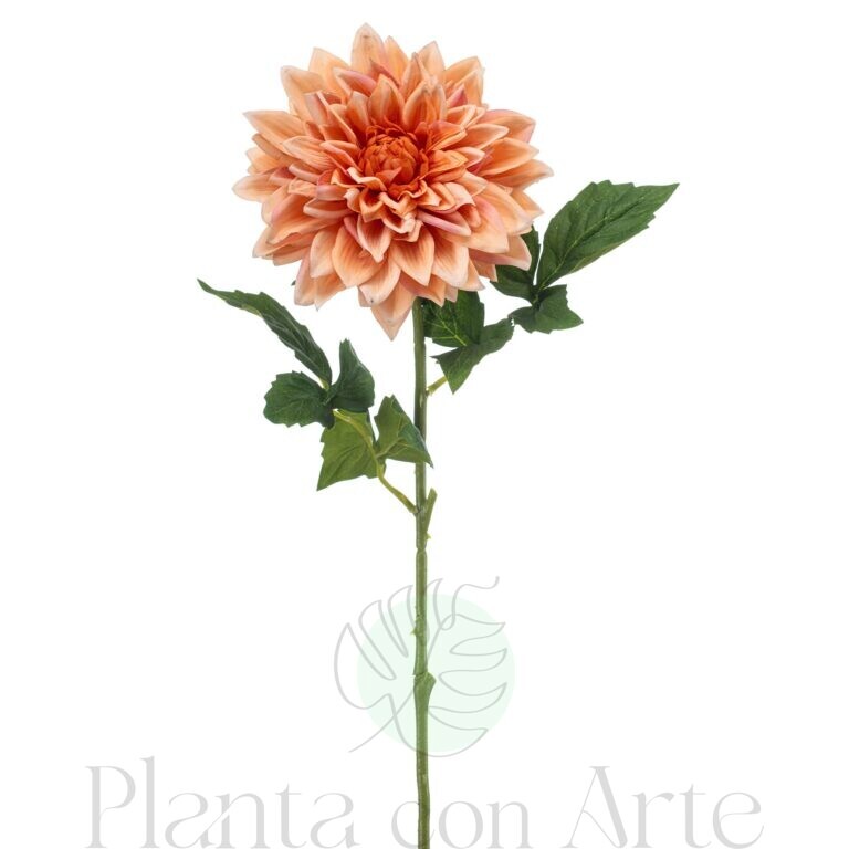 Flor Dalia artificial con tacto real