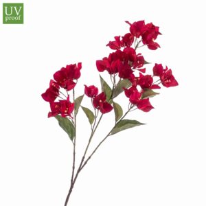 Rama de Buganvilla Fucsia para Exterior con Tratamiento UV, de 85 cm de altura total