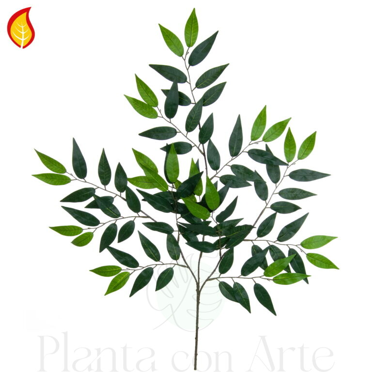 Rama FICUS FRANCÉS FR-S1 artificial ignífuga- Norma BS EN 13501-1