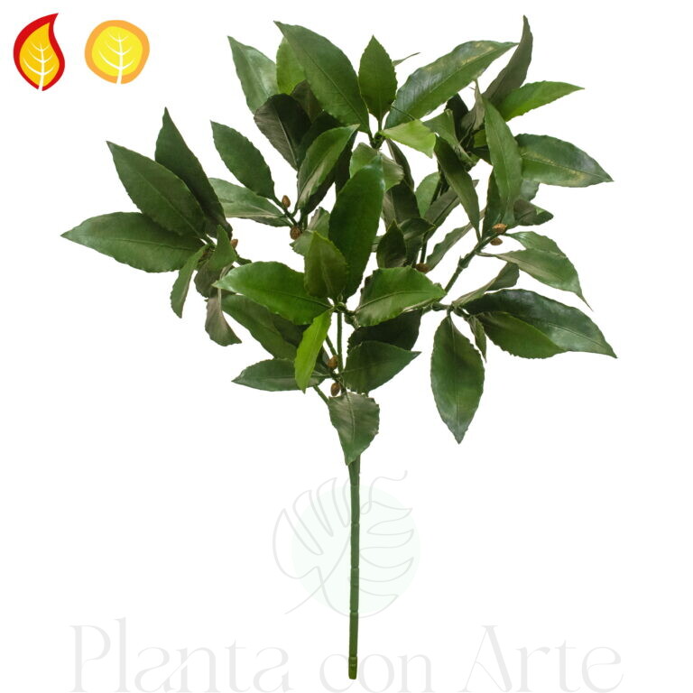 Rama de LAUREL artificial FRUV-S1 - Norma BS EN 13501-1