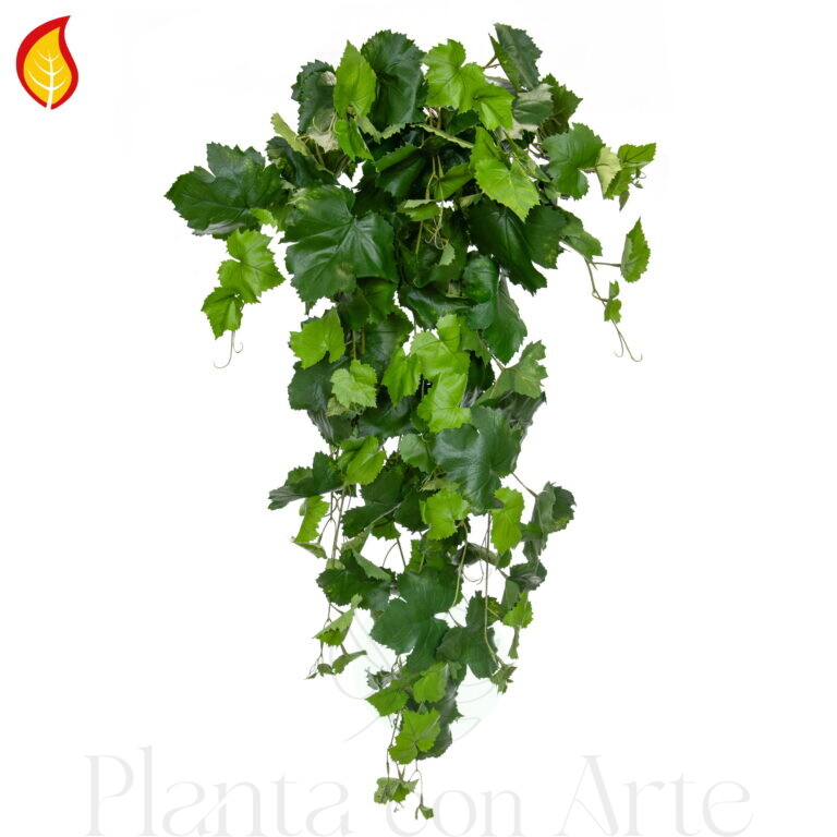 Mata colgante de PARRA FR verde hiperrealista de 102 cm de altura - BS EN 13501-1